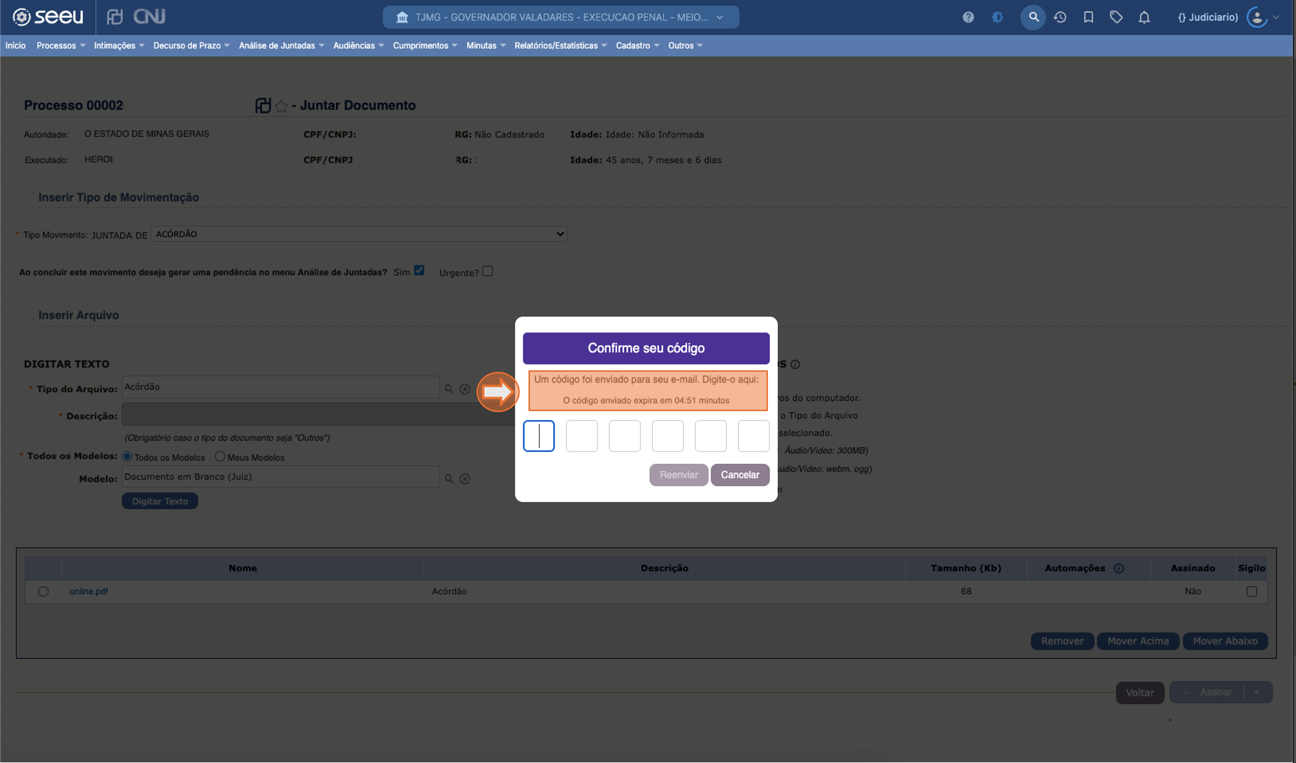 Assinatura de Documentos