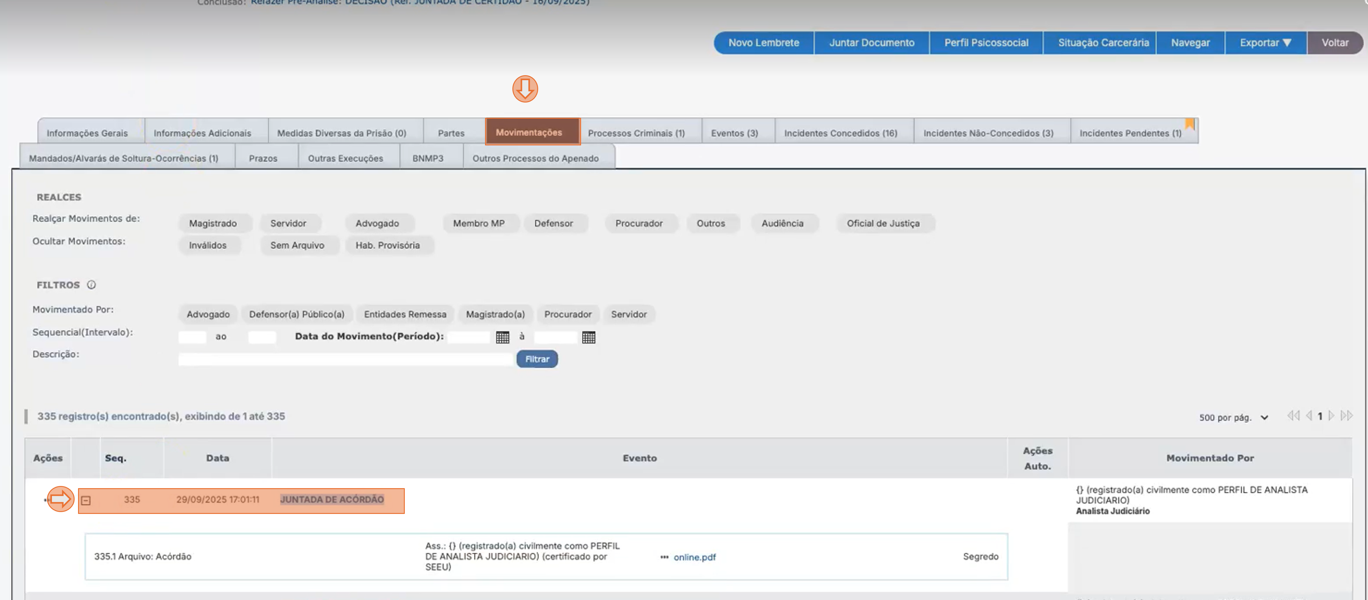 Assinatura de Documentos