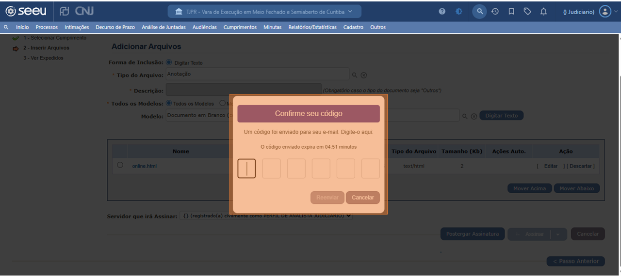 SEEU_CUMPRIMENTOS_LOTE