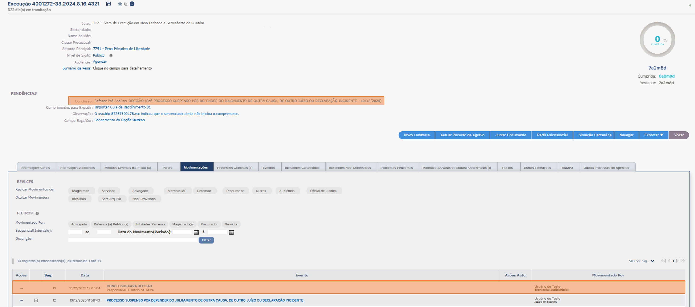 Minuta Expressa Conclusão