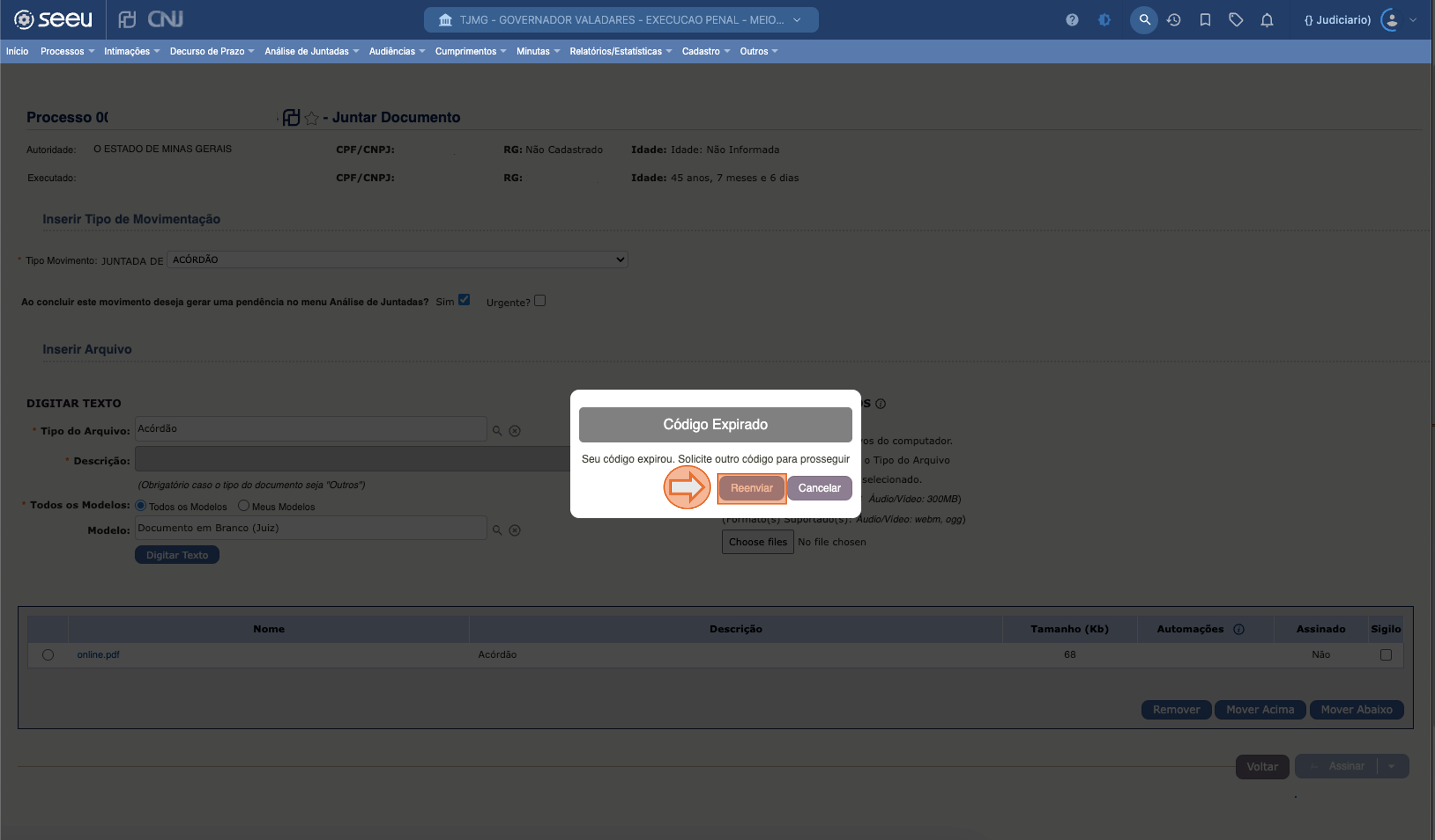 Assinatura de Documentos